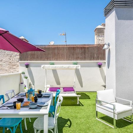 Atico Con Terraza Ac 1Hab En El Centro Y Piscina Comunitaria Appartement Málaga Buitenkant foto